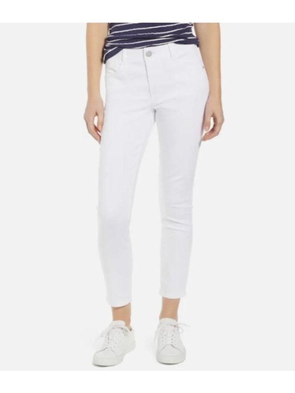 Wit & Wisdom 'Ab'solution High Waist Ankle Skinny Jeans White Women Size 4